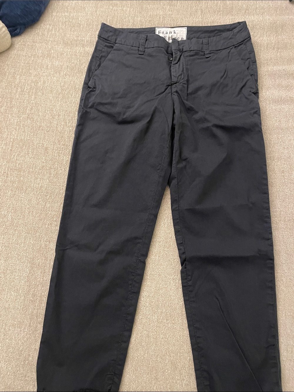 Frank & Eileen Men's Navy-Black Chino Pants size 2